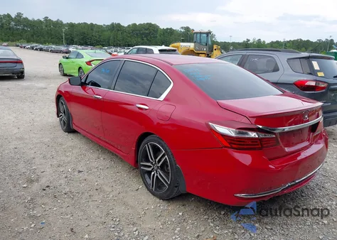2016 Honda Accord Sport from USA, damaged, VIN 1HGCR2F55GA148474